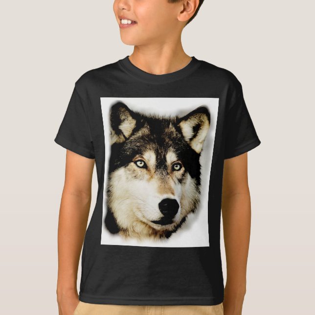 Camiseta Lobo Motivacional Único (Frente)