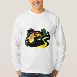 Camiseta Lobo no outono