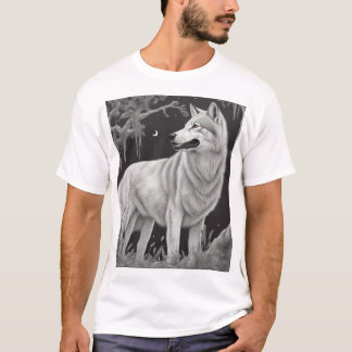 Camiseta Lobo Noite
