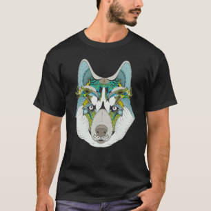 Camiseta Lobo oculto mágico
