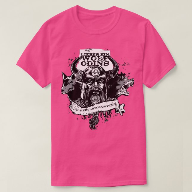 Camiseta Lobo Odinx27s (Frente do Design)