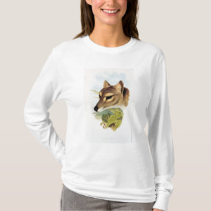 Camiseta Lobo ou tigre tasmaniano