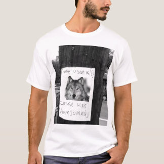 Camiseta Lobo perdido