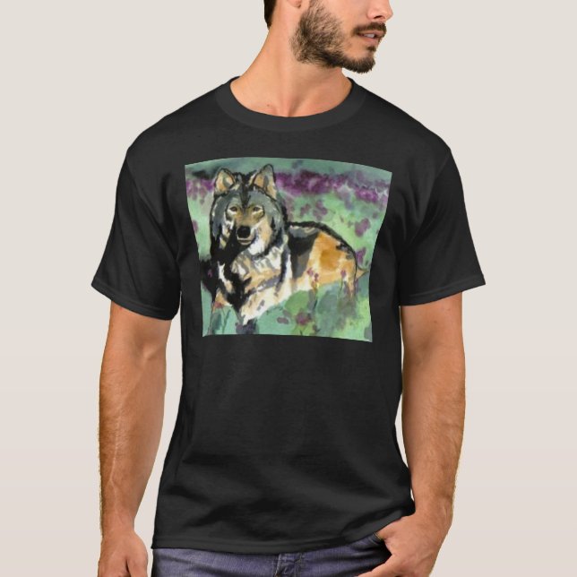 Camiseta Lobo por Paula Atwell (Frente)