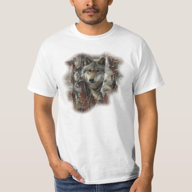Camiseta lobo solitário (Frente)
