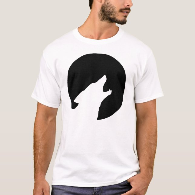 Camiseta Lobo solitário (Frente)