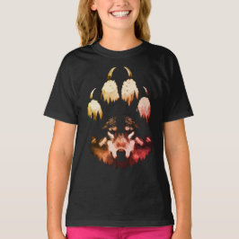 Camiseta Lobo Solitário. Alma Selvagem