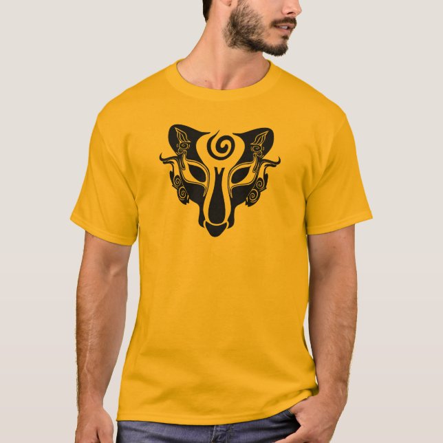 Camiseta Lobo tribal (Frente)