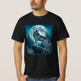 Camiseta Lobo Uivando