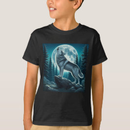 Camiseta Lobo Uivando
