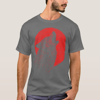 Camiseta Lobo Uivando 1