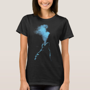 Camiseta Lobo Uivando Para a Lua Noite Estrelada Lobos Anim