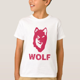 Camiseta Lobo (Vermelho)
