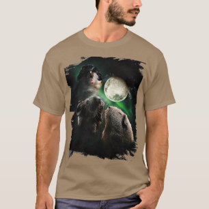 Camiseta Lobos da Lua da Guiné Pig 3 Howling 