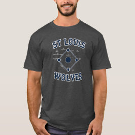 Camiseta Lobos de St Louis "Quem é o Primeiro?" Escalação
