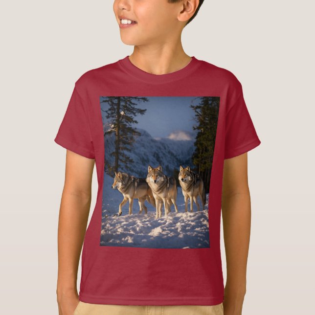 Camiseta Lobos em Paz (Frente)