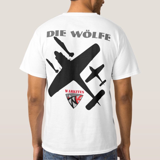 Camiseta Lobos FW-190 de Warkites-The (Verso)