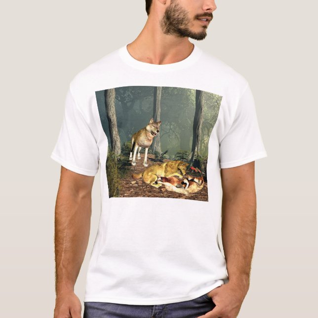 Camiseta Lobos no jogo (Frente)