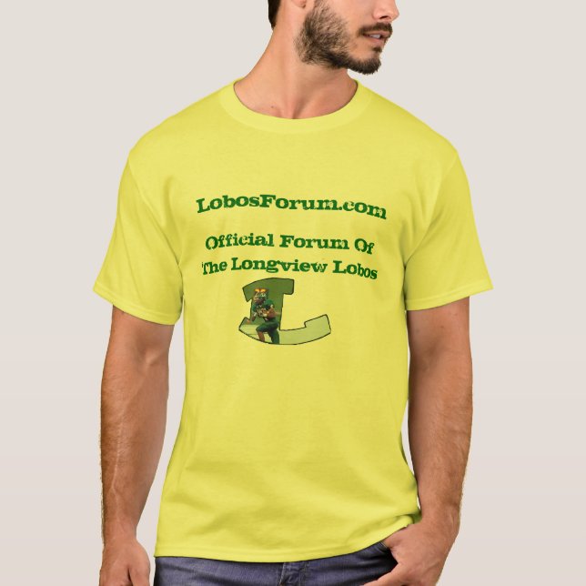 Camiseta LobosForum.com, fórum oficial do Lo… (Frente)