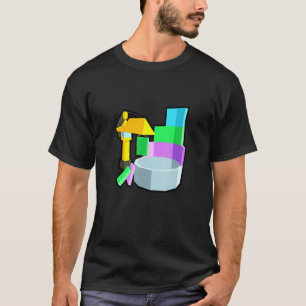 Camiseta Local De Construção Da Torre Do Inferno
