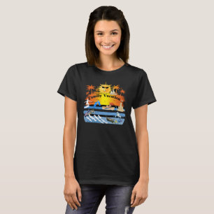 Camiseta Local de Férias de Verão em Família