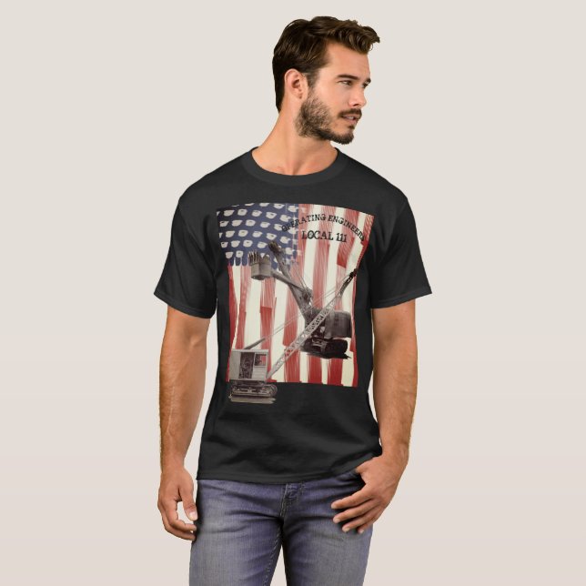 Camiseta Local de união de funcionamento do operador de (Frente Completa)