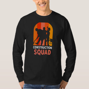 Camiseta Local do Trabalho em equipe de Trabalho Esquadrão