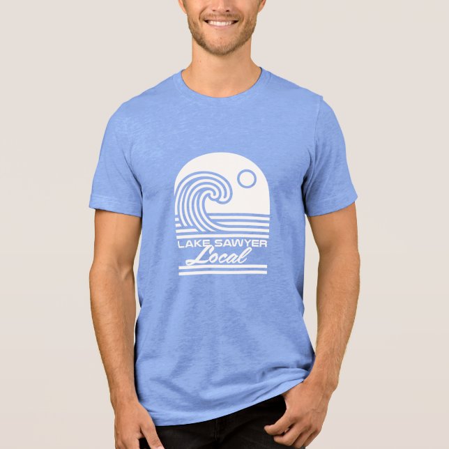 Camiseta Local Wave do Lago Sawyer (Frente)