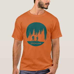 Camiseta Localizar seu caminho