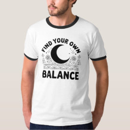 Camiseta Localizar seu próprio saldo