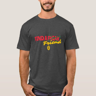 Camiseta Localizar um retrato de amigo estranho