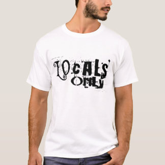 Camiseta Locals somente