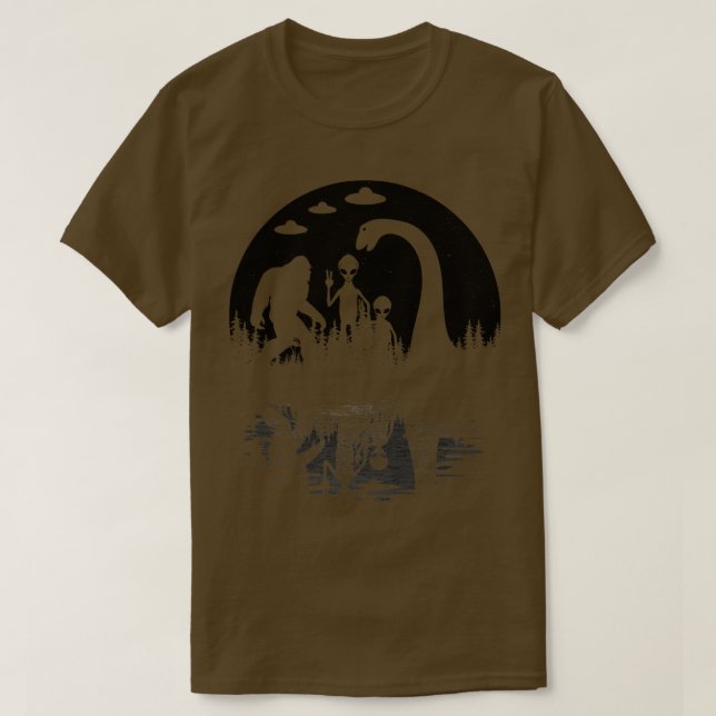 Camiseta Loch Ness Monster and s (Frente do Design)