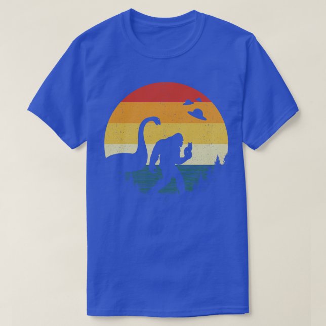 Camiseta Loch Ness Monster Cat Lover (Frente do Design)