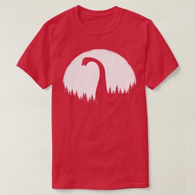 Camiseta Loch Ness Monster Nessie (Frente do Design)