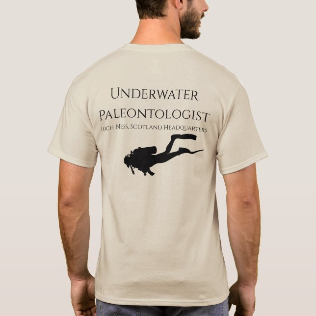 Camiseta Loch Ness Monster T-Shirt (Verso)