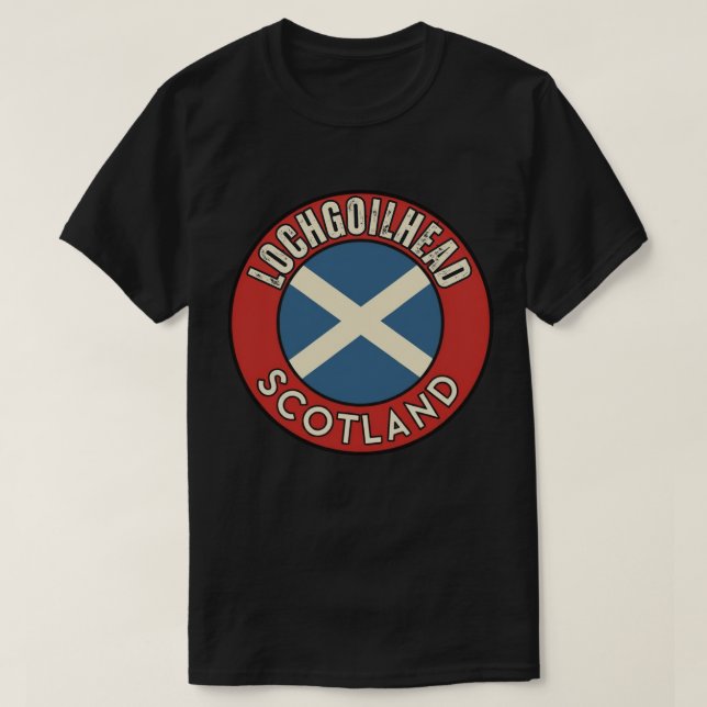 Camiseta Lochgoilhead, Escócia (Frente do Design)