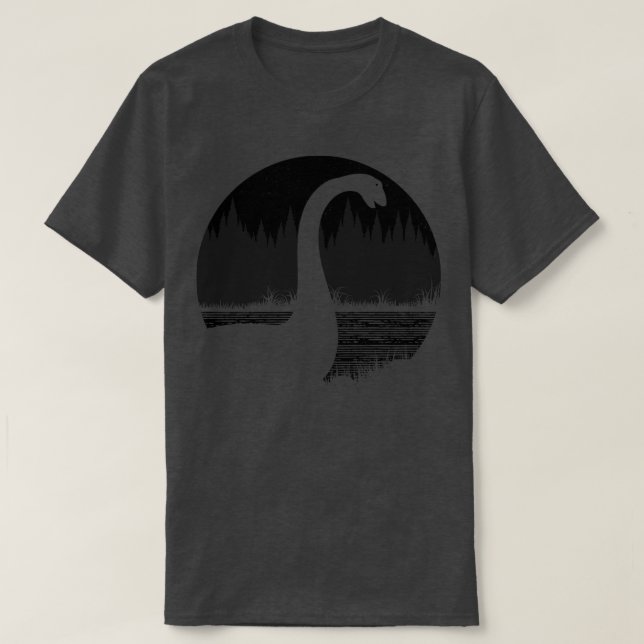 Camiseta Lock ness monster nessie 7 (Frente do Design)