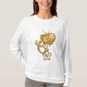 Camiseta Locket do ouro de Supergirl