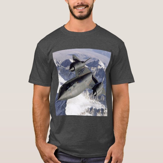 Camiseta Lockheed SR-71B Blackbird (Frente)