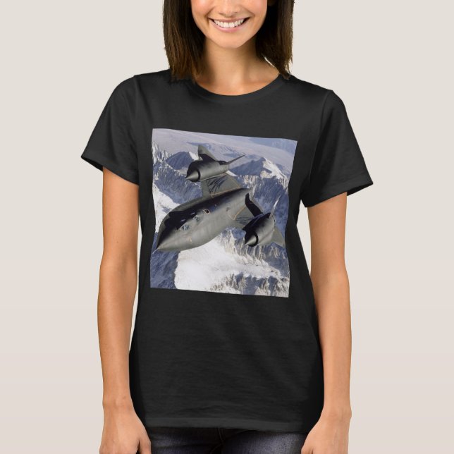 Camiseta Lockheed SR-71B Blackbird (Frente)