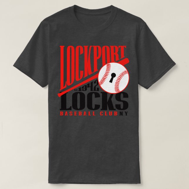 Camiseta Lockport Locks (Frente do Design)