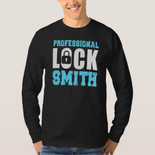 Camiseta Locksmith profissional Locksmithing