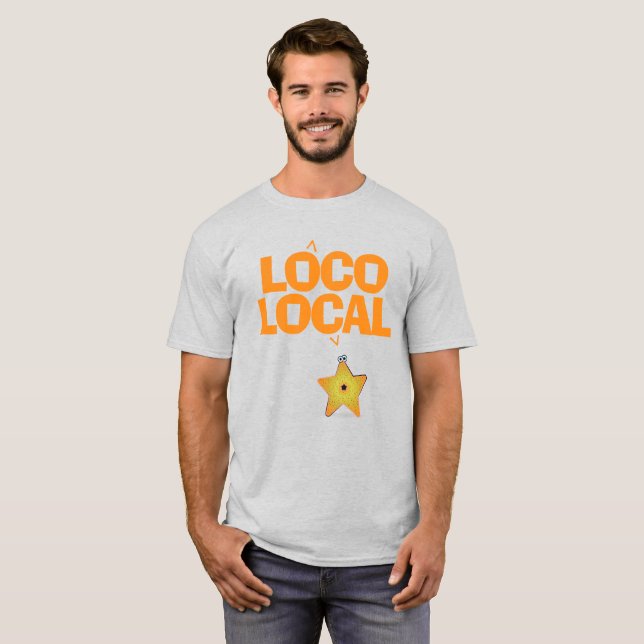 Camiseta Loco de Starfish (Frente Completa)