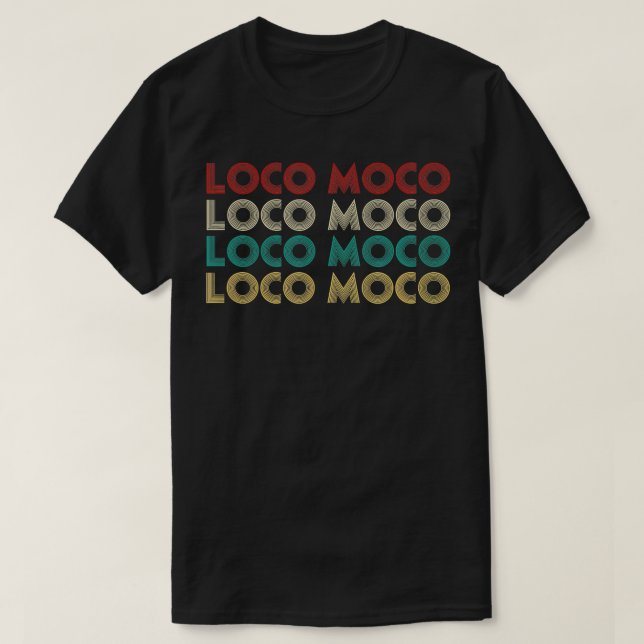 Camiseta Loco Moco Lover (Frente do Design)