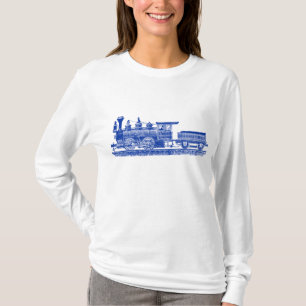 Camiseta Locomotiva 02 - Azuis marinhos