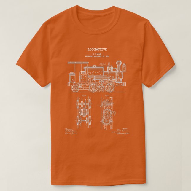 Camiseta Locomotiva 6 (Frente do Design)