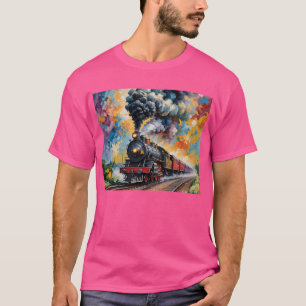 Camiseta Locomotiva a vapor