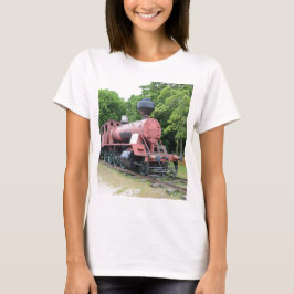 Camiseta Locomotiva a Vapor Americana Antiga