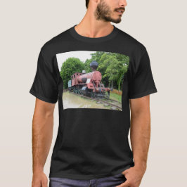 Camiseta Locomotiva a Vapor Americana Antiga